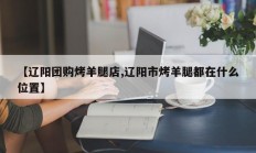 【辽阳团购烤羊腿店,辽阳市烤羊腿都在什么位置】