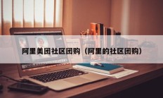 阿里美团社区团购（阿里的社区团购）