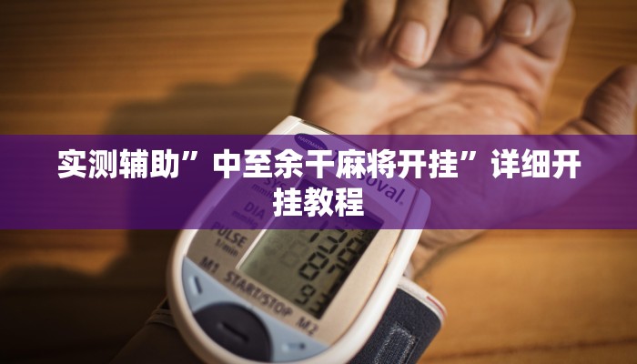 实测辅助”微乐陕西三代透视”详细开挂教程